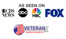 As Seen on NBC, CBS, ABC, and FOX // Veteran-owned business